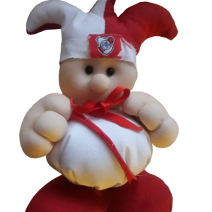Muñecos de football en tela