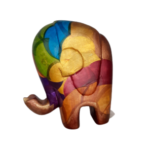 Elefante mediano madera Mopa Mopa