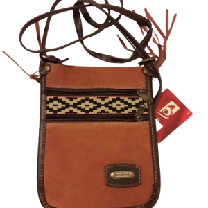 Morral cuero étnico