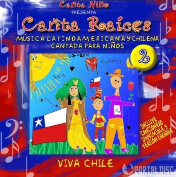 CD para niños N°2 musical Viva Chile