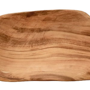 Fuente madera alerce tallada a mano
