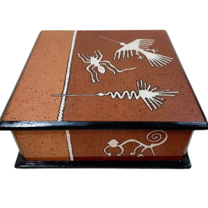 Caja madera Nazca grande