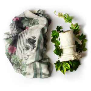 Pañuelo foulard en bamboo Michelangelo