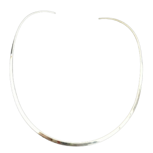 Tiara omega plata lisa