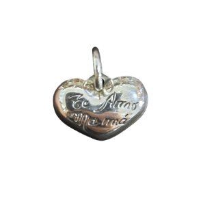 Dije plata medio corazón Mamá