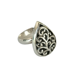 Anillo plata marroquí