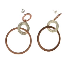 Aro en cobre plata y argollas