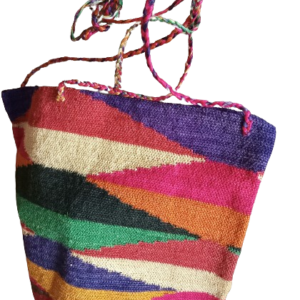 Bolso artesanal tejido a mano