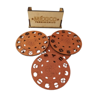 Posavasos de madera tabaco