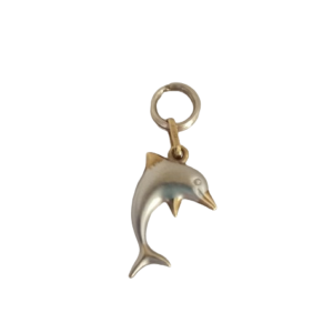 Delfin de plata y oro