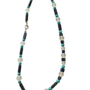 Collar de lapislazuli cristal y turqueza