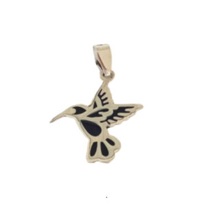 Dije plata colibrí
