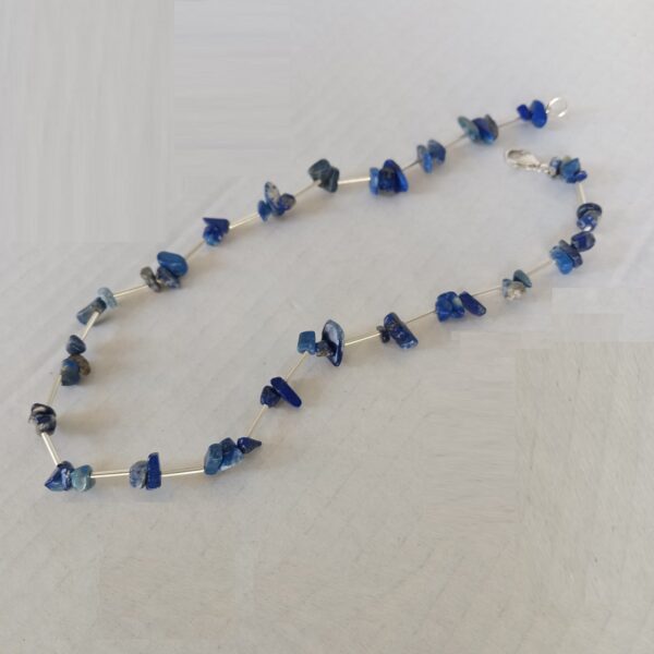 Collar piedras lapislazuli